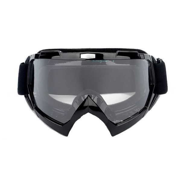Ski / Snowboard and Other sports goggles, unisex, universal size, black frame - transparent lens, O1NT